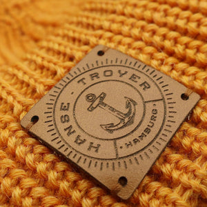 docker-gelb-macro Dockermütze aus 100% Merinowolle