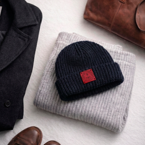 Seemannsmütze aus 100% Merinowolle