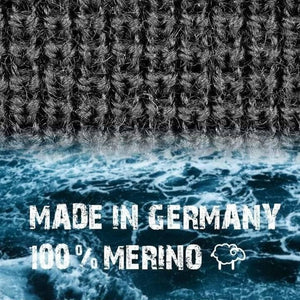 Hanse-Troyer Klassische Feinstrick M&uuml;tze 100% Merinowolle 