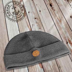 Hanse-Troyer Klassische Feinstrick M&uuml;tze 100% Merinowolle 