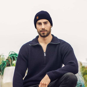 Hanse-Troyer Seemannsm&uuml;tze aus 100% Merinowolle   Seemannsmütze aus 100% Merinowolle